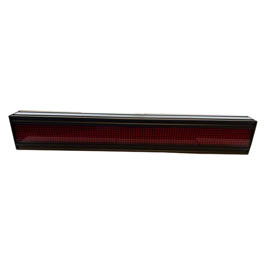 Sunrise 16 Character LED Sign; Red