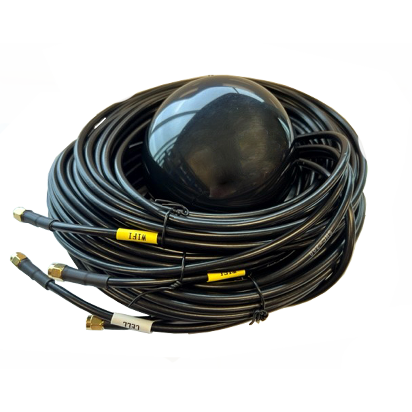 4-in-1 Antenna (2 LTE Cellular MIMO and 2 MIMO Multiband 2.4/5 GHz WiFi)