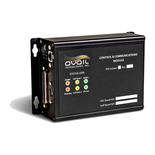 Control & Communications Module IVU3 w/o VoIP Hardware