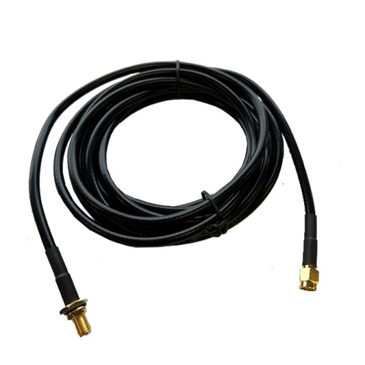 Low Loss WiFi Antenna Extension Cable,RG58 RP-SMA Cable, 3M (10ft)