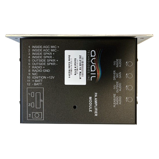 JMK PA Amplifier Vertical Mount Assy